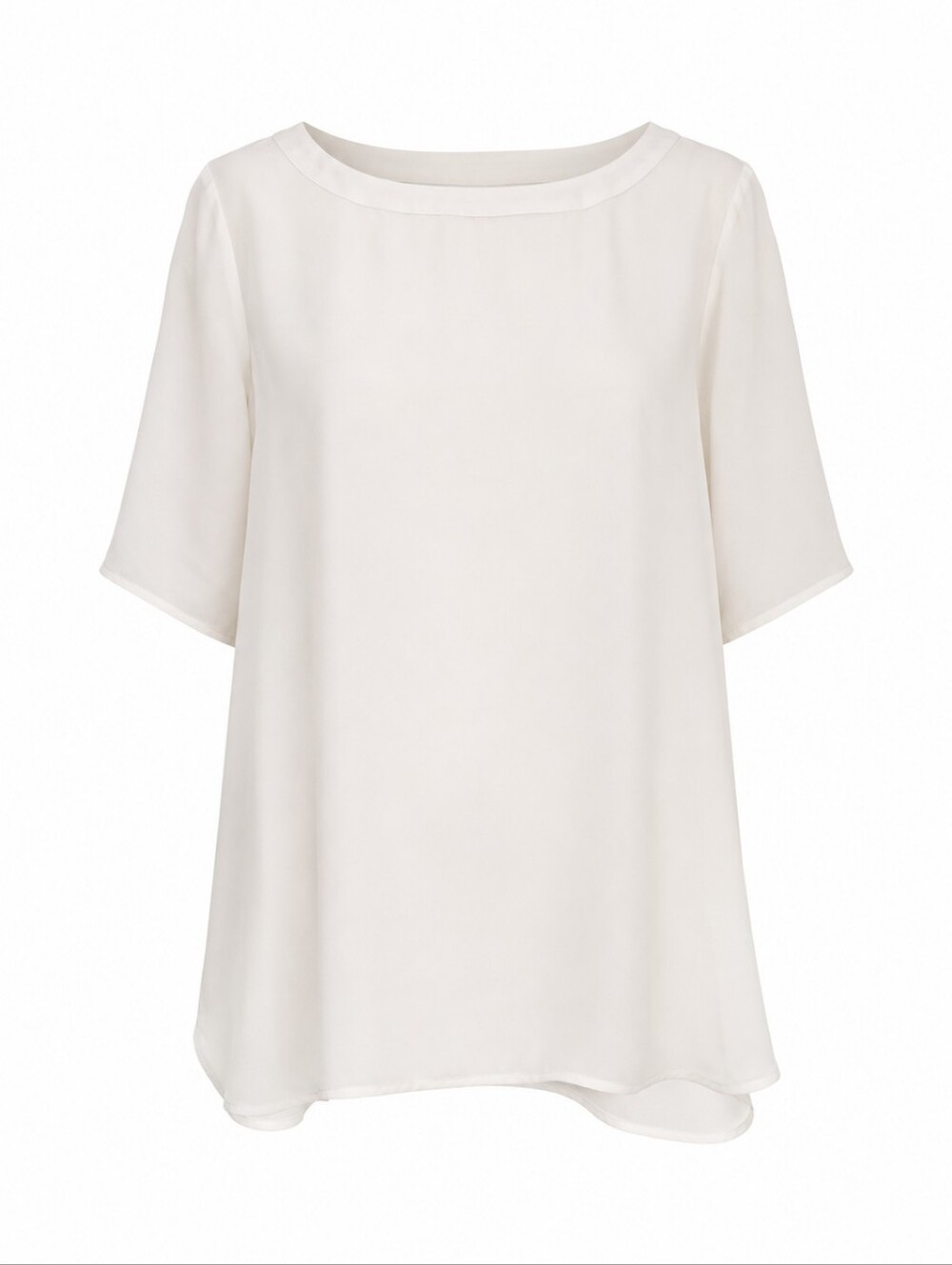 Banana Republic Short-Sleeve Boatneck Top. Size Large